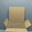 RLAVBL 100 Pack 12x12 Corrugated Cardboard Sheets, Flat Cardboard Inserts for Shipping, Mailing, Packing, DIY Crafts