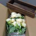 Mkono Mason Jar Lights Centerpiece Table Decor for Dining Room Farmhouse Wood Tray with 3 Jars Flowers Thanksgiving Decoration for Coffee Table Kitchen Living Room Wedding (White)