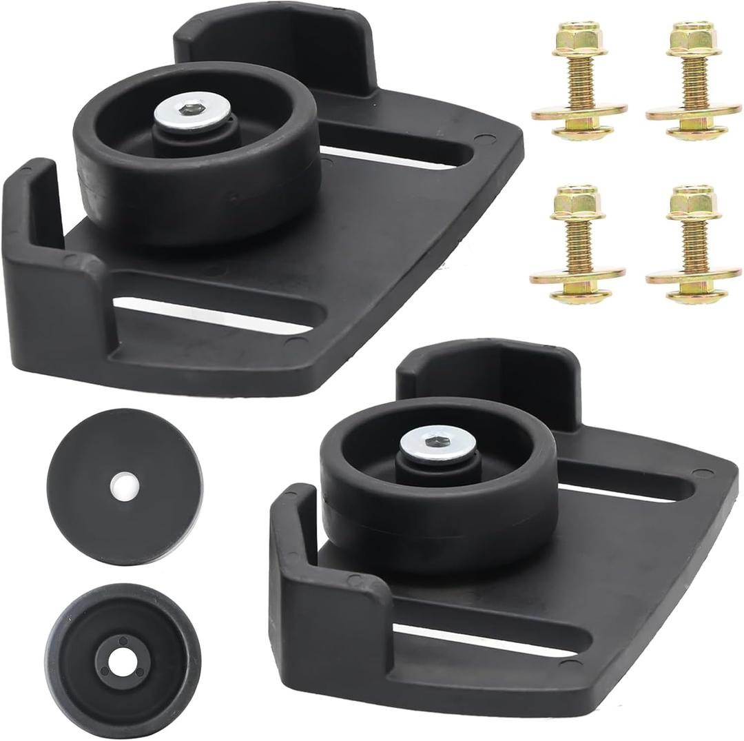 490-241-0038 Snowblower Skid Shoes Wheel - Fit Most 2-Stage and 3-Stage Snow Thrower Snowblowers - Compatible with MTD Troy-Bilt Cub Cadet Crafstman Husqvarna Yard-Man Ariens