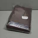 Joydeco Blackout Curtains 96 Inches Long for Bedroom, Thermal Insulated Black Out Curtains 2 Panels Set, Room Darkening Drapes for Living Room, Window Drapes(W52 x L96 Inch, Chocolate)
