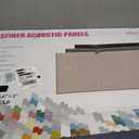 2 Pack Acoustic Panels 47.2"x23.6"x2" Soundproof Fiberglass Panels, Linen