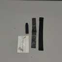 Metal Bands for Garmin Vivoactive 4/Venu 3/Venu 2 45mm/Forerunner 570(47mm)/255/265/945 Watch Bands, 22mm Metal band Strap for Amazfit GTR 4,GTR 3,GTR 2,2e,Ticwatch Pro 3,Fossil Gen 5 for Women and Men Black