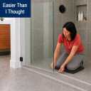 Prime-Line Shower Door Bottom Seal, 1/4 in. Glass, Single Flap, 36 in.