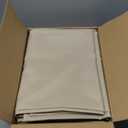 Outdoor Curtains for Patio Waterproof - 6 Panels Privacy Weatherproof Outside Curtains with Grommets for Pergola, Gazebo, Porch, Cabana, Balcony, 54 x 84 Inch, Cream