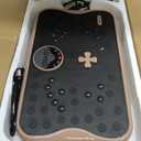 Vibration Plate Exercise Machine, Full Body Workout Vibrating Plate for Lymphatic Drainage Weight Loss, 460 Lbs Capacity Shake Platform with 300 speeds for Women Men