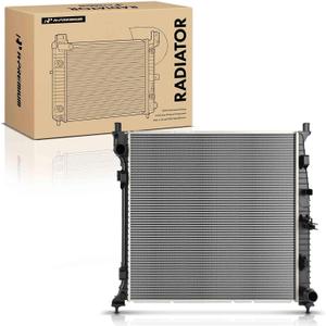 A-Premium Engine Coolant Radiator Assembly Compatible with Mercedes-Benz | for Mercedes-Benz GLE300d, GLE350 2016-2018, GLE400, GLE450 AMG, GLE550e, GL350, GL450, GL550, GLS350d, GLS450, GLS550, ML250