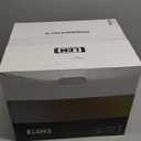 LEM Motorcycle Helmets Full Face, Helmets for Men DOT Certified, PINLOCK & DVS Dual Vision, Motorcycle Street Bike Helmet for Adults Fiberglass Shell Bluetooth Ready for Cruiser(White/Black, Size S)