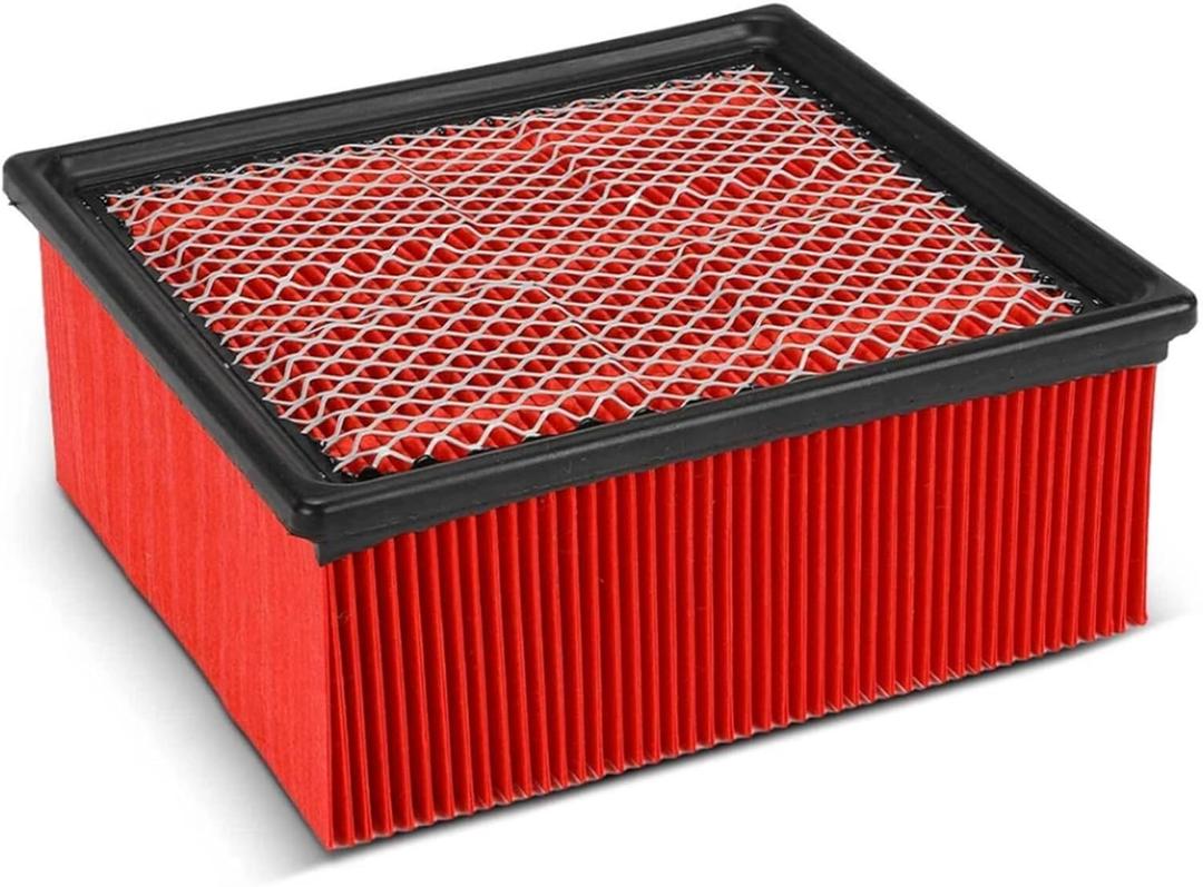 Engine Air Filter Replacement Compatible with Ram 2500 5.7L 2011-2013 2016 2018-2019,Ram 2500 6.7L 2011-2024,Ram 2500 6.4L 2018-2024,Ram 3500 6.7L 2011-2024 & More Replace CA10261