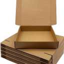 11x11x2 inch Shipping BoxesBulk 20 PackBrown Corrugated Mailers Cardboard Literature Mailer Box for Packaging Business, Mailing,Moving and StorageSmall Gift Boxes for Wrapping Mailing Present
