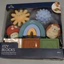 Itzy Ritzy Sensory Blocks Set - Baby Building Blocks 10-Piece Set - Features Soft & Textured Characters - Sensory Toy for Babies & Toddlers Aged 0 Months and Up