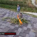 Mini Rake Head  Gutter Rake Tool for Removing Leaves & Debris from Roofs, Gutters & Hard-to-Reach Areas  Fits Standard Acme Thread & Recommended EZ Smart Pole (Not Included)