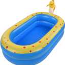 42x41x32in Double Layer Swimming Pool Dinosaur Inflatable G Play Pool Swimming Inflatable PoolInflatinflatable Will Must