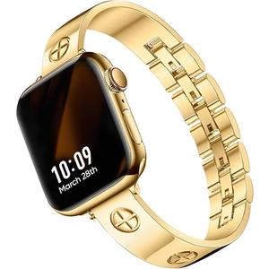 Missair Compatible with Apple Watch Band 38mm 40mm 41mm 42mm 44mm 45mm 46mm 49mm, Stainless Steel Metal Strap Women Dressy Bracelet Wristband for iWatch Series 11 10 9 8 7 6 5 4 3 2 1 SE Ultra