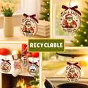 3 x 67 Christmas Ornament - 67 Ornaments for Christmas Tree, Santa Says Six Seven 2025 - Funny 6 7 White Elephant Gifts, Fun for Teen, Kid - Viral Decoration - Meme Acrylic Xmas Gifts