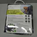 Meadowlark Dog Car Seat Cover, X-Large Heavy Duty Pet Seat Cover for Back Seat, Extra Padded Non-Slip Dog Hammock, Water-Resistant Back Seat Protector for Cars Trucks and SUVs (64 W x 60" L) (Gray Camo)