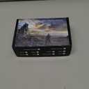 MELOGAGA Wireless Gaming Mouse Bluetooth Mouse RGB Rechargeable 2.4G USB Cordless Computer Mice with 7 Color Backlit, 6 Buttons & Silent Click for Laptop, iPad, Mac OS, PC, Windows -Black