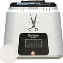 Nail Tool Sterilizer High-Temperature Nail Sterilizer Portable For Metal Nail Art Tools Dental Tool Sterilizer with Glass Beads Sterilizer High Temperature For Manicure Salon