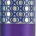 PILOT MR Retro Pop Collection Ballpoint Pen in Gift Box, Purple Barrel with Elipse Accent, Medium Point Stainless Steel Nib, Refillable Black Ink (91424)