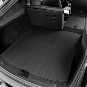 Cargo Mat for 2025 2026 Tesla Model Y Juniper Accessories (Not fit Standard), Full Coverage All Weather Trunk Cargo Liner with Backrest Protectors for Model Y 5 Seats