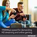 NETGEAR WiFi Mesh Range Extender (EX6400) - Add up to 2,100 sq. ft., 35 Devices - AC1900 Dual Band Wireless Signal Booster & Repeater (up to 1.9 Gbps Speed), Smart Roaming Free Expert Help