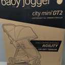 Baby Jogger® City Mini GT2 All-Terrain Lightweight Stroller, Forever Air Tires, One-Hand Fold, All-Wheel Suspension, Baby Stroller with Belly Bar, Leatherette Handlebar, Pike Fashion