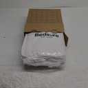 Bedsure Queen Comforter Set - Grayish White Soft Bedding for All Seasons, Cationic Dyed Bed Set, 3 Pieces, 1 Queen Size Comforter (90"x90") and 2 Pillow Shams (20"x26"+2")