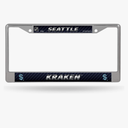 Rico Industries NHL Fan Shop Standard White License Plate Frame 6" x 12.25"