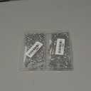 iexcell 100 Pcs #8-32 x 3/8" Stainless Steel 304 Hex Socket Head Cap Screws Bolts Kit pack of 2