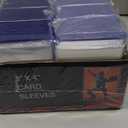 400 Card Sleeves Clear Loads for Cards,3"X4" Baseball Card Protectors,Premium Sleeves for Cards,Hard Plastic Card Holder for Trading Sports Football Game Cards (200 Hard Sleeves+200 Penny Sleeves)