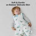 BubblePanda Rayon Made from Bamboo Toddler Sleep Sack with Feet 1.0 Tog Ultra Soft Toddler Sleeping Sack 3t-4t Sleep Bag Walker Quilted Wearable Blanket with Legs 2-Way Zipper Lightweight Extra Long, XL