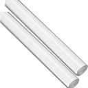 Acrylic Lucite Rod Dowel - 3/4" (19.05mm) x 36" (914mm) - Lot of 2 Rods (Clear)