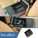 HAPPYHORSE Car armrest Organizer Storage Box Compatible with Land Rover Range Rover Sport/Vogue 2023-2026 Center Console armrest Storage Box Organizer Tray Accessories (Style A)