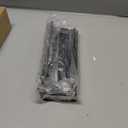 4 Pack Magnetic Shelves for Washing Machine, Heavy-Duty Magnetic Laundry Organizer with Hooks, Washing Machine Shelf for Refrigerator, Metal Storage Baskets, Closet & Laundry Room Organization(Black)