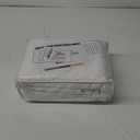 Luxuriate Hotel 1000-TC Hypoallergenic Ultra Soft design 100% Egyptian Cotton 94x104" inch King/Cal-King Size White Solid Pinch Plated Duvet Cover With Zipper Colser & 2pcs Pillow Case Set