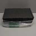 Mediaxpo Standard Black Single Movie DVD Cases 14MM - Clear Wrap Around Sleeve Cover - Convenient Clips - Exceptional Value (Pack of 25)