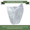 Reli. To Go/Take Out Bags (250 Count Bulk)(Large 23"L x 12" W x 12.5"H) Reusable Plastic Bags with Handles | Die Cut Handle - Plastic | Use for Shopping, Business, Carry Out, Restaurant
