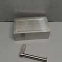 Self-Adhesive Toilet Paper Holder Wall Mount with Shelf & Wipes Storage  Brushed Nickel Stainless Steel Modern Toilet Tissue Holder for Bathroom, Kitchen  Adhesive and Screw Installation