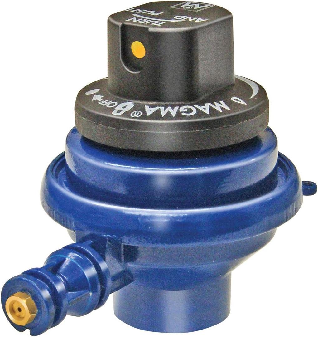 Control Valve Regulator X-Low, Low, Medium & High Output Options for Magma Grills Connects to 1lb Propane Gas Bottles, (One Size)