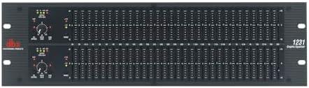 dbx 1231 Dual-Channel, 31-Band Graphic Equalizer, Black
