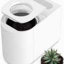5L Electric Kitchen Composter for Countertop, Smart Indoor Compost Bin with Visible Window, Humidity Sensor, LED Display, Odor Control & Auto-Cleaning, Turns Food Waste into Dry Pre-Compost