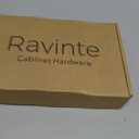 Ravinte 25 Pack Drawer Pulls 1-1/4 Inch Kitchen Cabinet Knobs Solid Round Dresser Drawer Knobs Champagne Bronze Drawer Knobs Dresser Knobs Simple Cabinet Hardware for Cupboard Drawer Pulls