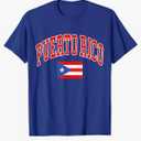 Puerto Rico Flag Proud Puerto Rican T-Shirt, Size: M
