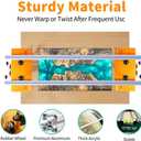 Router Sled, Slab Flattening Jig, 58 inches Router Sled for Flattening Slabs,Adjustable Trimming Planing Machine for Woodworking