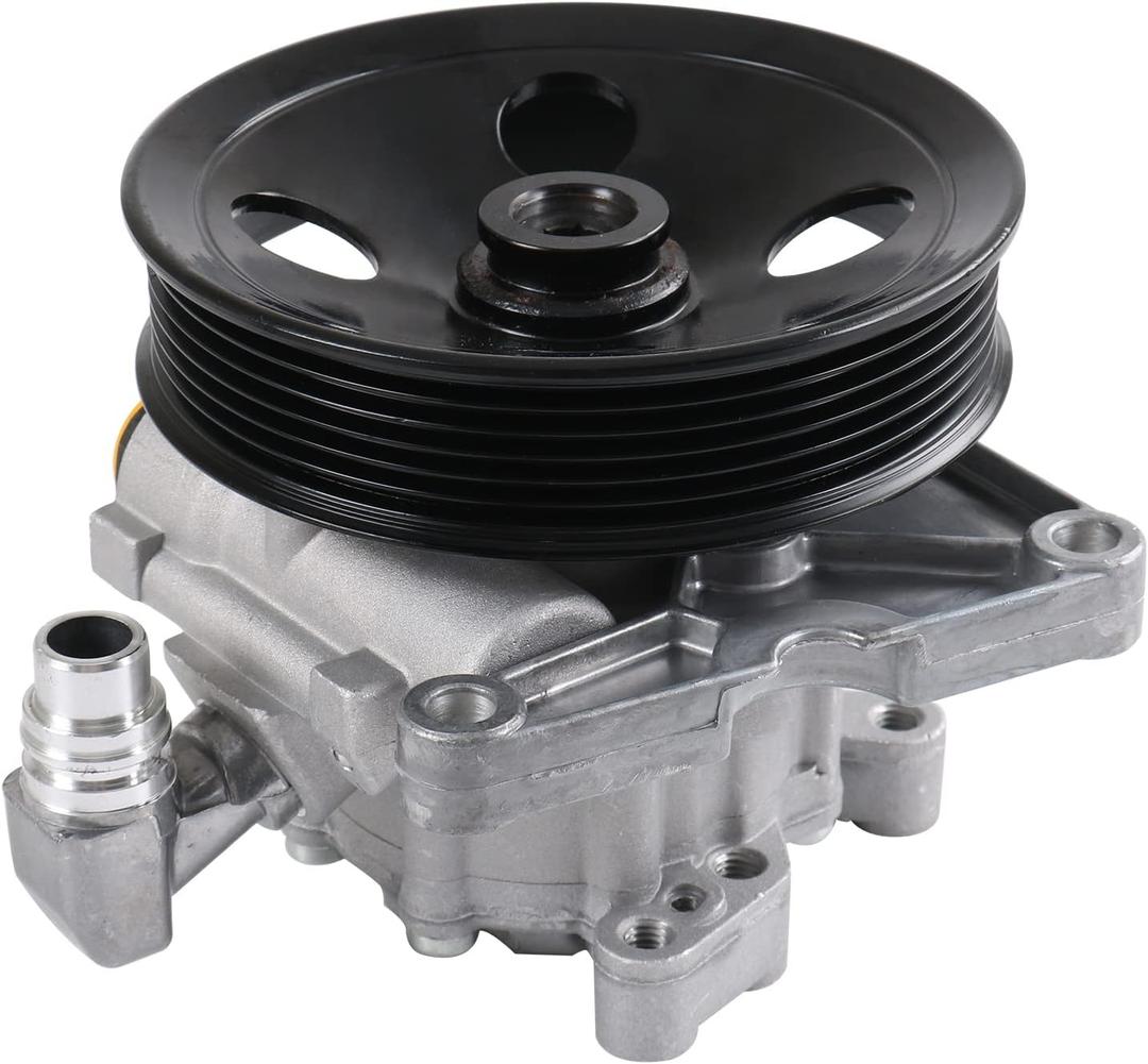 Power Steering Pump Replacement For Mercedes Benz ML320 ML350 ML430 ML500 ML55 AMG W163 Replaces 0024663801, 0024668201, 0044661401, A0024663801, 0024664601 Power Assist Pump with Pulley and Bracket