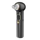 Pore Vacuum Blackhead Remover, Blackhead Extractor with 3 Adjustable Suction Levels, 5 Probes, Blackhead Remover Tools for Women and Men (Black)