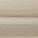 Reversible 4 Seater Sofa Cover 91 Inch Large Couch Cover Furniture Protector(Sofa XX-Large,Sand/Beige)