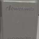 DEWENWILS Outdoor Outlet Box, 20 AMP Outdoor Electrical Outlet Box with WRTR GFCI Receptacle, Rainproof 3R Enclosure, Metal Power Switch Cover for Backyard, Outdoor Lighting, ETL Listed