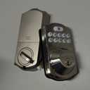 Veise VE012W Built-in WiFi Fingerprint Smart Lock, App Remote Control, Compatible with Alexa & Google Assistant, Keyless Entry for Front Door, Digital Keypad Deadbolt, Auto Lock, Satin Nickel