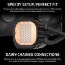 CORSAIR Nautilus 240 RS Liquid CPU Cooler 240mm AIO Low-Noise Direct Motherboard Connection Daisy-Chain Intel LGA 1851/1700, AMD AM5/AM4 2X RS120 Fans Included Black