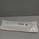 Stove Gap Covers Stainless Steel 2 Packs, 13.8~27.6 Inch Adjustable Heat Resistant Not Sharp Gap Filler, Easy to Clear Stove Counter Gap Cover Suitable for Even Surface (Silver)